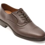Pantofi eleganti OTTER maro, E301, din piele naturala