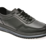 Pantofi sport BITE THE BULLET negri, OY5060B, din piele naturala