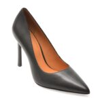 Pantofi dama eleganti EPICA negri, E19070, din piele naturala