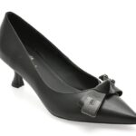 Pantofi dama eleganti FLAVIA PASSINI negri, X9240, din piele naturala