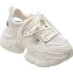 Pantofi sport Dama FLAVIA PASSINI albi, 738, din piele ecologica