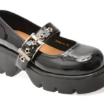 Pantofi dama GRYXX negri, 23289, din piele naturala lacuita