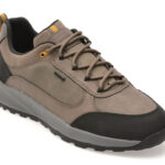 Pantofi sport GEOX gri, U55EZA, din piele ecologica