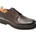 Pantofi eleganti LE COLONEL maro, 69502, din piele naturala