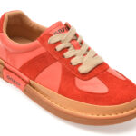 Pantofi sport Dama GRYXX rosii, 55051, din piele naturala