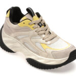 Pantofi sport Dama GRYXX bej, A909, din material textil