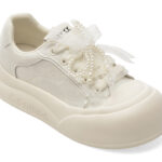 Pantofi sport Dama GRYXX argintii, 2709, din piele naturala