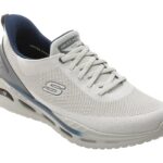 Pantofi sport SKECHERS gri, ARCH FIT ORVAN, din material textil