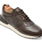 Pantofi sport LE COLONEL maro, 66461, din piele naturala