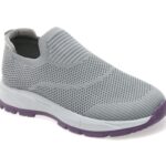Pantofi sport Dama FLAVIA PASSINI gri, 1001, din material textil