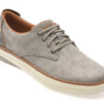 Pantofi sport SKECHERS gri, HYLAND, din material textil