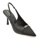 Pantofi dama eleganti ALDO negri, AUGUSTAS 007, din piele ecologica