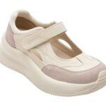 Pantofi sport Dama GRYXX albi, 5L108, din piele naturala