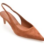 Pantofi dama eleganti ALDO maro, LEANE 210, din piele intoarsa