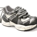 Pantofi sport Dama GRYXX negri, 2063, din material textil