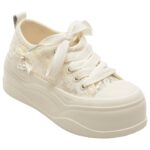 Pantofi sport Dama FLAVIA PASSINI albi, 899, din material textil