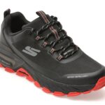 Pantofi sport SKECHERS negri, MAX PROTECT, din material textil