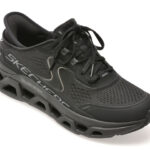 Pantofi sport Dama SKECHERS negri, GLIDE-STEP ALTUS, din material textil