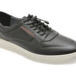 Pantofi sport BITE THE BULLET negri, OY2080, din piele naturala