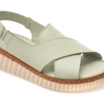 Sandale GRYXX verzi, CS3205, din piele naturala