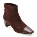 Botine EPICA visinii, 96M315, din piele intoarsa