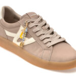 Pantofi sport ALDO gri, MTL72 SNEAKER, din piele naturala