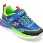 Pantofi sport SKECHERS albastri, TRI-NAMICS 2.0, din material textil