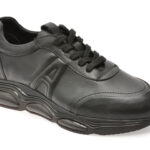 Pantofi sport GRYXX negri, S2050, din piele naturala