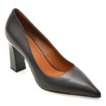 Pantofi dama eleganti EPICA negri, W1391, din piele naturala