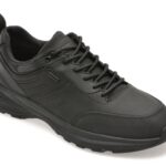 Pantofi sport GEOX negri, U56M2A, din piele ecologica