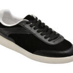 Pantofi sport ALDO negri, CYPRESS 001, din piele naturala