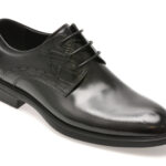 Pantofi eleganti EPICA negri, B25A68, din piele naturala
