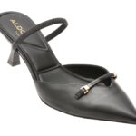 Pantofi dama eleganti ALDO negri, NAILAH 001, din piele ecologica