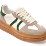 Pantofi sport Dama ALDO albi, ELABRINTAR 138, din piele ecologica