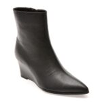 Botine EPICA negre, 4B239, din piele naturala
