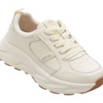Pantofi sport Dama GRYXX albi, 5622, din piele naturala
