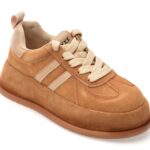 Pantofi sport Dama GRYXX maro, 89106, din piele intoarsa