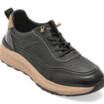 Pantofi sport GRYXX negri, 52331, din piele naturala