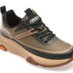 Pantofi sport OTTER kaki, 93516, din material textil