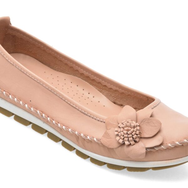 Balerini FLAVIA PASSINI nude, 127, din piele naturala