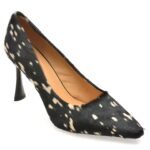 Pantofi dama eleganti EPICA negri, 5L106, din piele naturala
