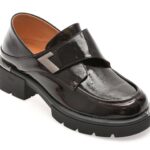 Pantofi dama GRYXX visinii, M304, din piele naturala lacuita