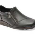 Pantofi dama RIEKER negri, 44265, din piele naturala
