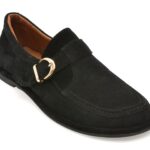 Pantofi dama EPICA negri, 2184038, din piele intoarsa