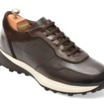 Pantofi sport LE COLONEL maro, 66746, din piele naturala