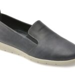 Pantofi dama EVIDA bleumarin, EV2812, din piele naturala