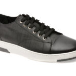 Pantofi sport BITE THE BULLET negri, 116, din piele naturala