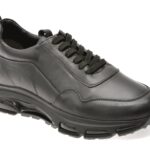 Pantofi sport GRYXX negri, MS2001, din piele naturala