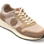 Pantofi sport BOSS bej, 4612, din material textil