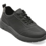 Pantofi sport EPICA negri, 250505, din piele naturala